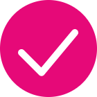 Tick Icon Groove Technology
