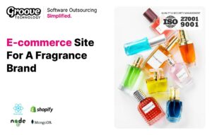 E-commerce Site For A Fragrance Brand