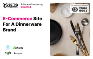 E-Commerce Site For A Dinnerware Brand
