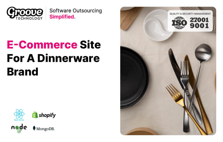E-Commerce Site For A Dinnerware Brand