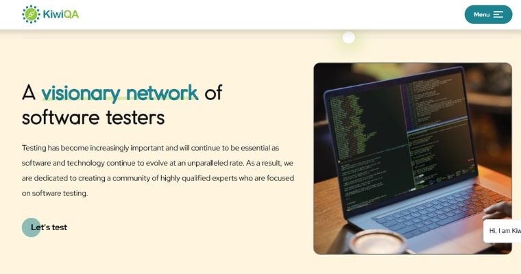 Australian QA firm offering manual and automated testing