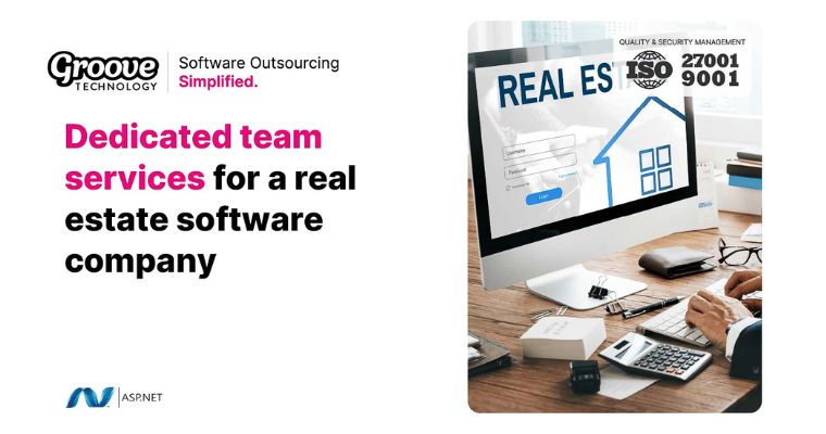 dedicated team services for a real estate software company