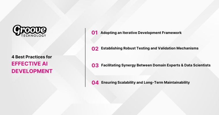 Structured guidelines ensure effective AI development