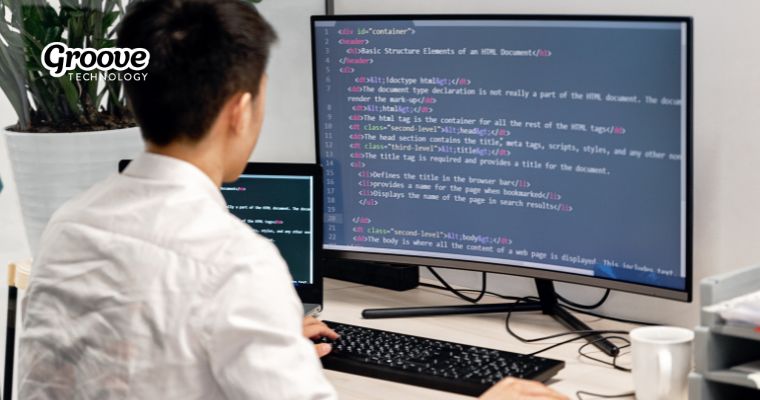 an outsourced software development team is an external group