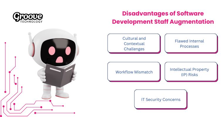 Staff augmentation offers benefits but also poses challenges