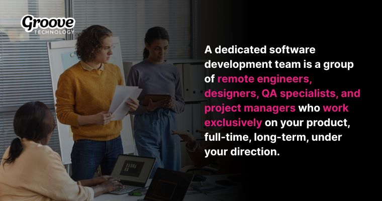 definition of a dedicated software development team