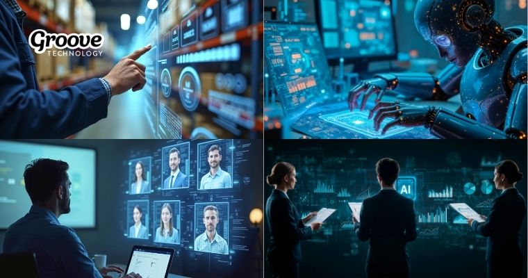 ● Global companies leverage AI to enhance operations marketing finance HR