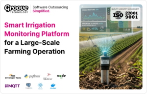Smart Irrigation Monitoring Platform for a Large-Scale Farming Operation